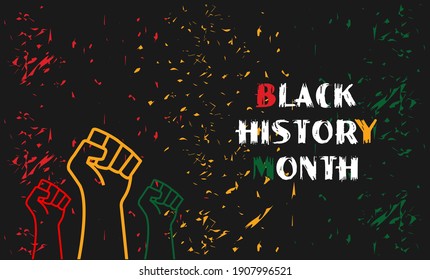 African American History or Black History Month. Celebrated annually in February in the USA and Canada. black history background