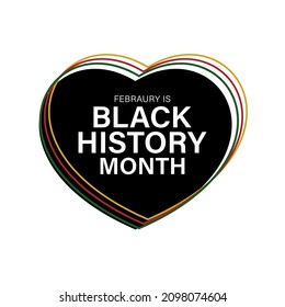 African American History or Black History Month. Celebrated annually in February in the USA, Ireland, Netherlands, and Canada