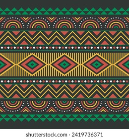 african american pattern black history month seamless geometric design for fabric, wallpaper, card template, wrapping paper, carpet, textile, cover