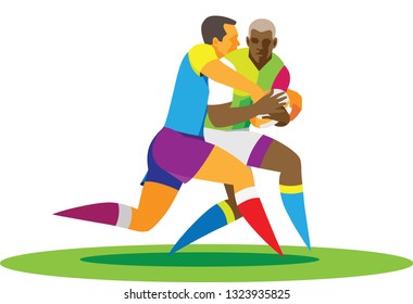 4,076 Rugby player cartoon Images, Stock Photos & Vectors | Shutterstock