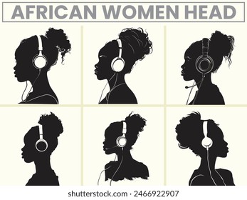 African American Women in a Head for Juneteenth Freedom Day