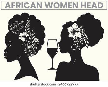 African American Women in a Head for Juneteenth Freedom Day