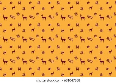 African animal pattern