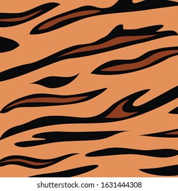 African animal prints background vector