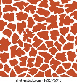 African animal prints background vector