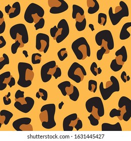 African animal prints background vector