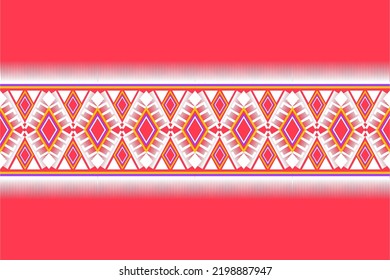 African art decoration pattern tribal geometric shapes seamless background.Colored flat vector boho symbols illustrations.Ancient indian shapes and animal print doodles.