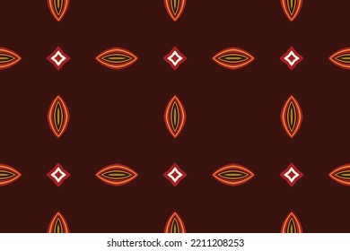 Patrón genuino africano de vectores de tela de Kente Seamless Diseño tradicional oriental étnico para el fondo. Borde popular, indio, escandinavo, gitano, mexicano, africano, tapicería.