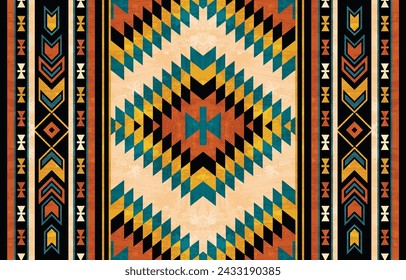 African Aztec Doodle Ethnic Grunge Mexican Pattern.Tribal Drawing  Geometric Navajo Abstract Peru.Drawn Native American Graphic Indian Stripe Handmade Mexico Wallpaper Art Print Textile Fabric .
