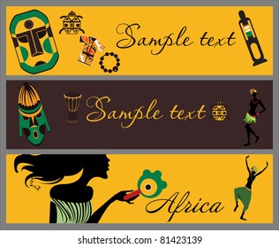 African banners