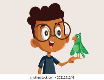 parrot talking clipart children