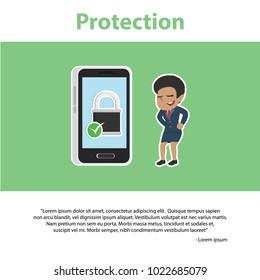 African Businesswoman Protection Infographic