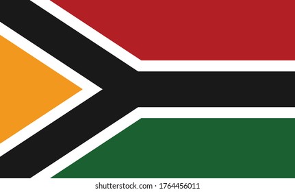 African Color Map. Vector Logo Illustration. Africa America Symbol. 