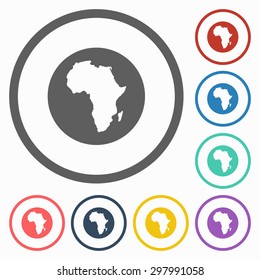 african continent icon
