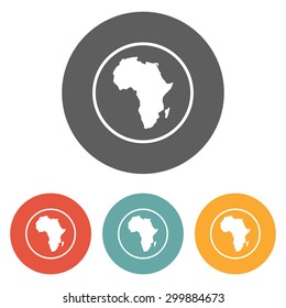 african continent icon