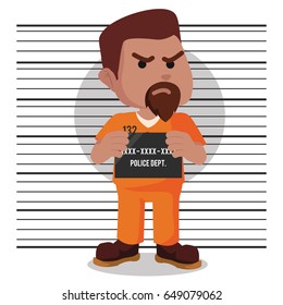 african convict mugshot