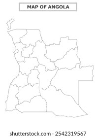 African Countries Geography Political map. Political map of country with capital, province or state capital, major cities and town.