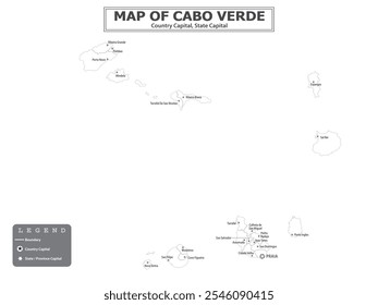 African Countries Geography Political map. Political map of country with capital, province or state capital, major cities and town.