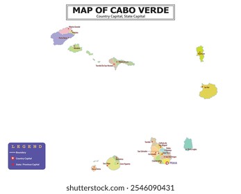 African Countries Geography Political map. Political map of country with capital, province or state capital, major cities and town.