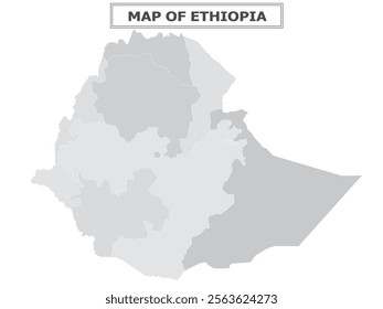 African Countries Geography Political map. Political map of country with capital, province or state capital, major cities and town.