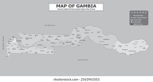 African Countries Geography Political map. Political map of country with capital, province or state capital, major cities and town.