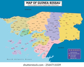 African Countries Geography Political map. Political map of country with capital, province or state capital, major cities and town.