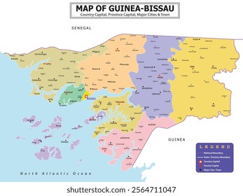 African Countries Geography Political map. Political map of country with capital, province or state capital, major cities and town.