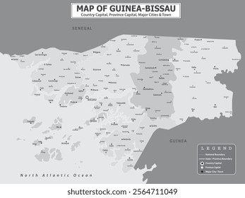 African Countries Geography Political map. Political map of country with capital, province or state capital, major cities and town.