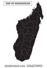 African Countries Geography Political map. Political map of country with capital, province or state capital, major cities and town.