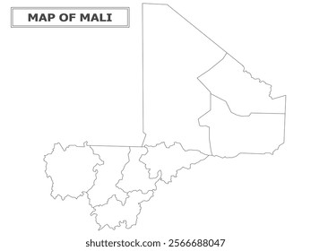 African Countries Geography Political map. Political map of country with capital, province or state capital, major cities and town.