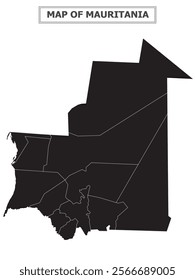 African Countries Geography Political map. Political map of country with capital, province or state capital, major cities and town.