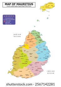 African Countries Geography Political map. Political map of country with capital, province or state capital, major cities and town.