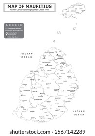 African Countries Geography Political map. Political map of country with capital, province or state capital, major cities and town.