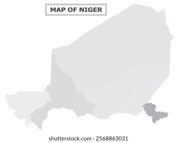 African Countries Geography Political map. Political map of country with capital, province or state capital, major cities and town.