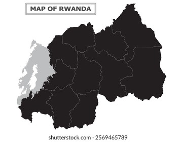 African Countries Geography Political map. Political map of country with capital, province or state capital, major cities and town.