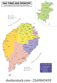 African Countries Geography Political map. Political map of country with capital, province or state capital, major cities and town.