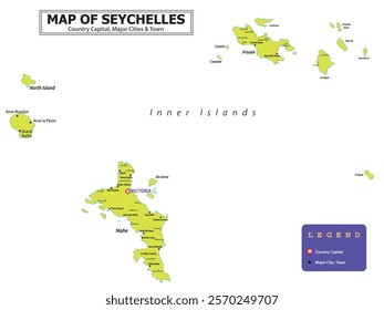 African Countries Geography Political map. Political map of country with capital, province or state capital, major cities and town.