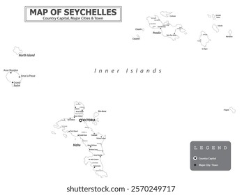 African Countries Geography Political map. Political map of country with capital, province or state capital, major cities and town.