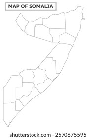 African Countries Geography Political map. Political map of country with capital, province or state capital, major cities and town.