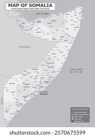 African Countries Geography Political map. Political map of country with capital, province or state capital, major cities and town.