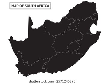 African Countries Geography Political map. Political map of country with capital, province or state capital, major cities and town.