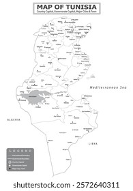 African Countries Geography Political map. Political map of country with capital, province or state capital, major cities and town.