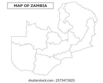 African Countries Geography Political map. Uganda Political map of country with capital, province or state capital, major cities and town.