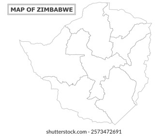 African Countries Geography Political map. Uganda Political map of country with capital, province or state capital, major cities and town.