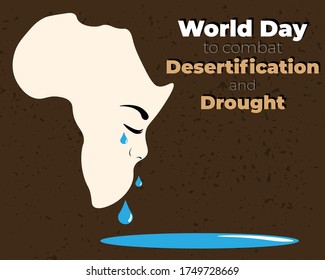 African Country Cries against Desertification and Drought: Threatened Zones Prone to Hot Climates and Water Shortages present in African country