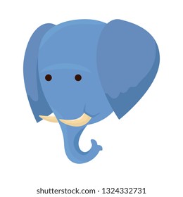 african elephant wild character