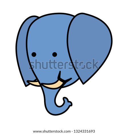 african elephant wild character