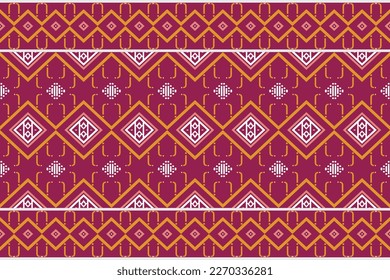 African Ethnic damask seamless pattern background. geometric ethnic oriental pattern traditional. Ethnic Aztec style abstract vector illustration. design for print texture,fabric,saree,sari,carpet.