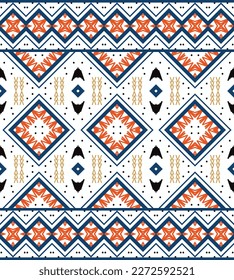 African Ethnic damask seamless pattern background. geometric ethnic oriental pattern traditional. Ethnic Aztec style abstract vector illustration. design for print texture,fabric,saree,sari,carpet.