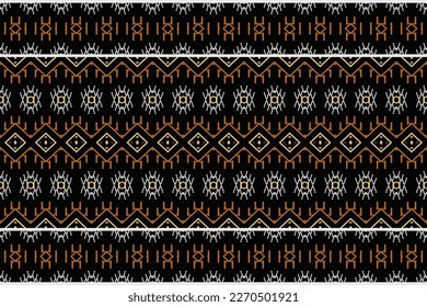 African Ethnic fabric seamless pattern background. geometric ethnic oriental pattern traditional. Ethnic Aztec style abstract vector illustration. design for print texture,fabric,saree,sari,carpet.